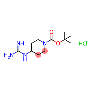 4-[(AMINOIMINOMETHYL)AMINO]-1-PIPERIDINECARBOXYLIC ACID 1,1-DIMETHYLETHYL ESTER MONOHYDROCHLORIDE