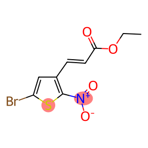 ethyl 3-{5-bromo-2-nitro-3-thienyl}acrylate