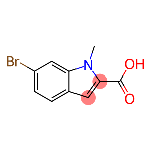 1H-Indole-2-carboxylic acid, 6-bromo-1-methyl-