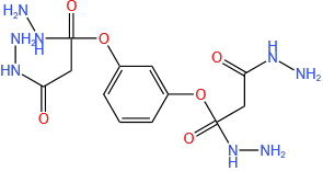 3,3'-[1,3-phenylenebis(oxy)]dipropionodihydrazide