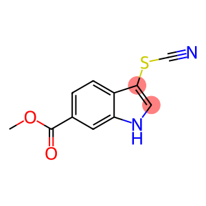 Methyl 3-thiocyanatoindole-6-carboxylate, 97%