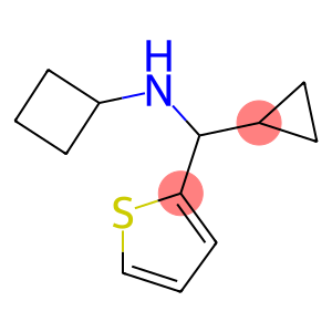 N-[cyclopropyl(thiophen-2-yl)methyl]cyclobutanamine