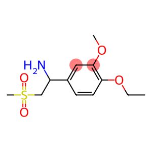 Benzenemethanamine, 4-ethoxy-3-methoxy-a-[(methylsulfonyl)methyl]-