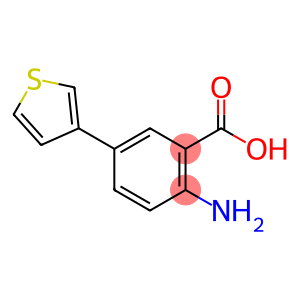 BENZOIC ACID, 2-AMINO-5-(3-THIENYL)-