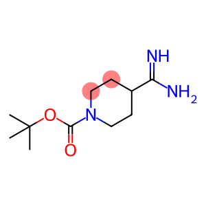 1-叔丁氧羰基-4-哌啶甲脒