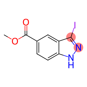 3-IODO-5-INDAZOLECARBOXYLIC ACID METHYL ESTER