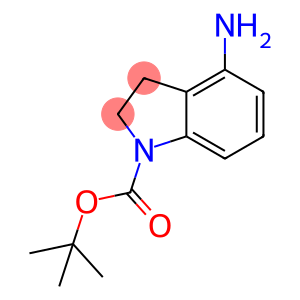 1H-Indole-1-carboxylicacid, 4-amino-2,3-dihydro-, 1,1-dimethylethyl ester