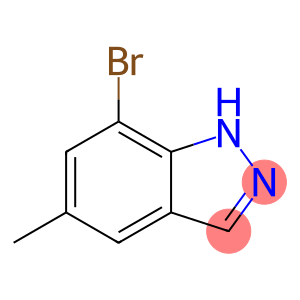 1H-Indazole, 7-bromo-5-methyl-