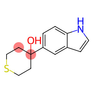 4-(1H-INDOL-5-YL)-TETRAHYDRO-THIOPYRAN-4-OL