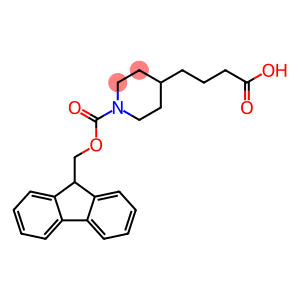 4-Piperidinebutanoic acid, 1-[(9H-fluoren-9-ylmethoxy)carbonyl]-