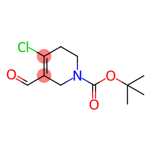 4-Chloro-5-formyl-3,6-dihydro-2H-pyridine-1-carboxylic acid tert-butyl ester