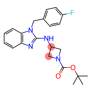 tert-Butyl 3-({1-[(4-fluorophenyl)methyl]-1H-1,3-benzodiazol-2-yl}amino)azetidine-1-carboxylate