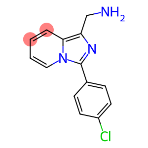 C-[3-(4-CHLORO-PHENYL)-IMIDAZO[1,5-A]PYRIDIN-1-YL]-METHYLAMINE