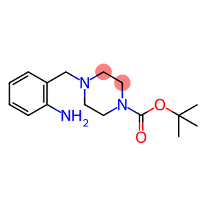 tert-butyl 4-[(2-aminophenyl)methyl]piperazine-1-carboxylate