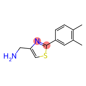 C-[2-(3,4-DIMETHYL-PHENYL)-THIAZOL-4-YL]-METHYLAMINE