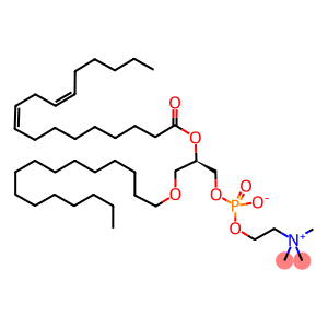 1-HEXADECYL-2-LINOLEOYL-SN-GLYCERO-3-PHOSPHORYLCHOLINE