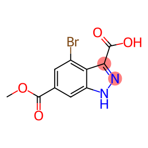 4-bromo-6-methoxycarbonyl-1H-indazole-3-carboxylic acid