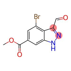 4-溴-3-醛基-吲唑-6-羧酸甲酯