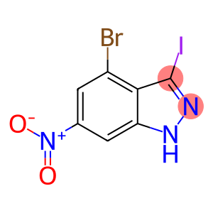 4-溴-3-碘-6-硝基-1H-吲唑