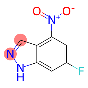 1H-indazole, 6-fluoro-4-nitro-