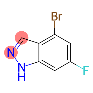 1H-Indazole, 4-bromo-6-fluoro-