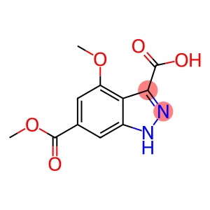 4-METHOXY-3,6-DICARBOXYLIC ACID-(1H)INDAZOLE 6-METHYL ESTER