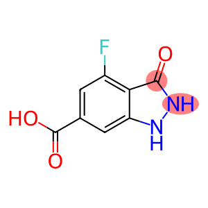 4-Fluoro-3-hydroxy-1H-indazole-6-carboxylic acid