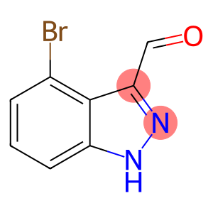 1H-Indazole-3-carboxaldehyde, 4-bromo-