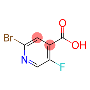 2-溴-5-氟-4-吡啶羧酸