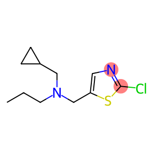 5-Thiazolemethanamine, 2-chloro-N-(cyclopropylmethyl)-N-propyl-