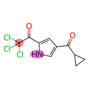 2,2,2-TRICHLORO-1-[4-(CYCLOPROPYLCARBONYL)-1H-PYRROL-2-YL]-1-ETHANONE