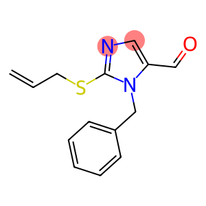 2-(ALLYLSULFANYL)-1-BENZYL-1H-IMIDAZOLE-5-CARBALDEHYDE
