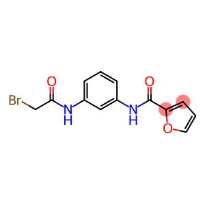 N-{3-[(2-Bromoacetyl)amino]phenyl}-2-furamide