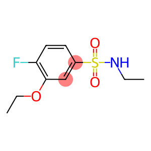 3-ethoxy-N-ethyl-4-fluorobenzenesulfonamide