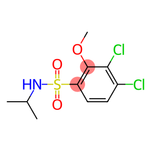 3,4-dichloro-N-isopropyl-2-methoxybenzenesulfonamide