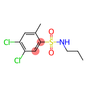 4,5-dichloro-2-methyl-N-propylbenzenesulfonamide