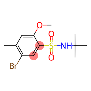 5-bromo-N-(tert-butyl)-2-methoxy-4-methylbenzenesulfonamide