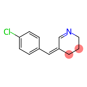 Pyridine, 5-[(4-chlorophenyl)methylene]-2,3,4,5-tetrahydro-