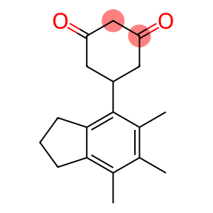 1,3-Cyclohexanedione, 5-(2,3-dihydro-5,6,7-trimethyl-1H-inden-4-yl)-