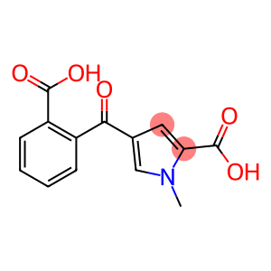 1H-Pyrrole-2-carboxylic acid, 4-(2-carboxybenzoyl)-1-methyl-