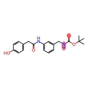 {3-[2-(4-HYDROXY-PHENYL)-ACETYLAMINO]-BENZYL}-CARBAMIC ACID TERT-BUTYL ESTER