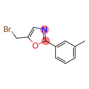 5-(bromomethyl)-2-(3-methylphenyl)-1,3-oxazole