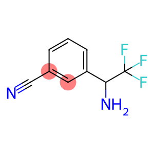 3-(1-AMINO-2,2,2-TRIFLUORO-ETHYL)-BENZONITRILE