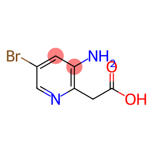 2-Pyridineacetic acid, 3-amino-5-bromo-