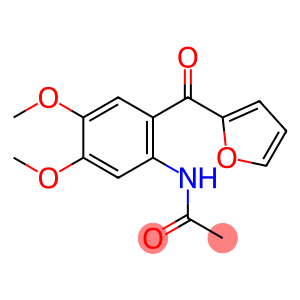 Acetamide, N-[2-(2-furanylcarbonyl)-4,5-dimethoxyphenyl]-