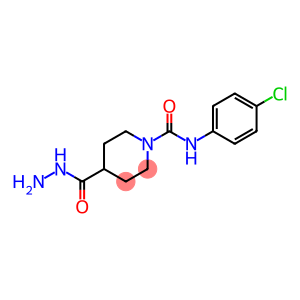 4-HYDRAZINOCARBONYL-PIPERIDINE-1-CARBOXYLIC ACID (4-CHLORO-PHENYL)-AMIDE