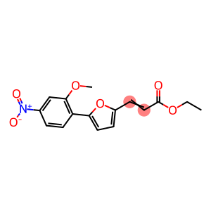 3-[5-(2-METHOXY-4-NITRO-PHENYL)-FURAN-2-YL]-ACRYLIC ACID ETHYL ESTER