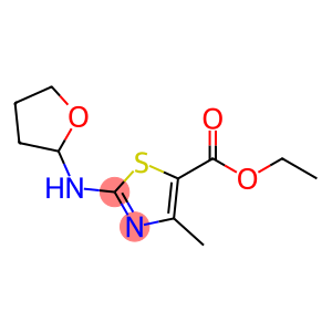 4-METHYL-2-(TETRAHYDRO-FURAN-2-YLAMINO)-THIAZOLE-5-CARBOXYLIC ACID ETHYL ESTER