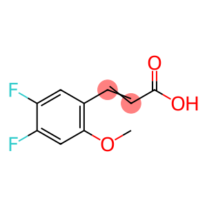 4,5-DIFLUORO-2-METHOXYCINNAMIC ACID