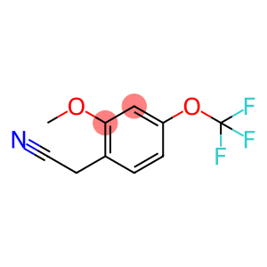 Benzeneacetonitrile, 2-methoxy-4-(trifluoromethoxy)-